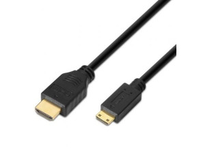 Cabo HDMI Aisens de alta velocidade - HDMI Macho a Mini HDMI Macho