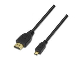 Cabo Micro HDMI Aisens | HDMI Macho a Micro HDMI Macho - 80cm