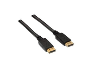 Cabo DisplayPort 1.2 4K Aisens A124-0130 Macho - Macho 3m 2300Mbps