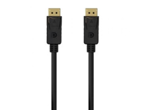 Cabo DisplayPort Aisens A124-0548 4K - DisplayPort Macho a DisplayPort Macho 50cm - Até 5W/2300Mbps
