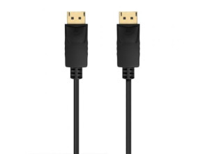 Cabo DisplayPort 1.2 CCS 4K Aisens A124-0739 - DisplayPort Macho a DisplayPort Macho - 1.5m - 2300Mbps - Até 5W