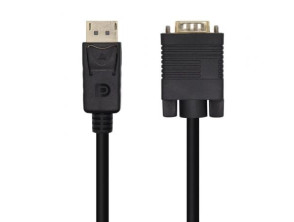 Comprar Cabo Conversor Aisens DisplayPort a VGA 3m Até 5W 2300Mbps Cabo Conversor Aisens DisplayPort a VGA 3m Até 5W 2300Mbps