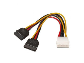 Comprar Cabo Duplicador de Alimentação Aisens A131-0161 - Conector Molex 4 PIN Macho a 2x SATA Hembra - Até 54W Cabo Duplicador de Alimentação Aisens A131-0161 - Conector Molex 4 PIN Macho a 2x SATA Hembra - Até 54W
