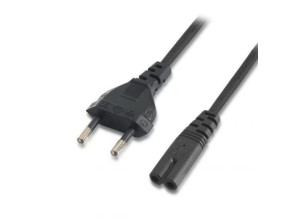 Comprar Cabo de Alimentação Aisens Forma 8 - CEE7/16 Macho a C7 Hembra 1.5m (1500W) Cabo de Alimentação Aisens Forma 8 - CEE7/16 Macho a C7 Hembra 1.5m (1500W)