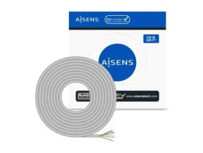 Comprar Bobina de Cabo RJ45 Cat.6 Aisens A135-0660 UTP AWG23 CCA 100m Bobina de Cabo RJ45 Cat.6 Aisens A135-0660 UTP AWG23 CCA 100m