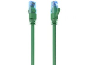Cabo de Rede RJ45 AWG26 CCA UTP Aisens A135-0806 Cat.6/ 30cm - Verde
