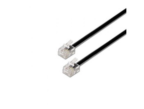 Comprar Cabo de Telefone RJ11 6P4C Aisens A143-0319/ 2m - Preto Cabo de Telefone RJ11 6P4C Aisens A143-0319/ 2m - Preto