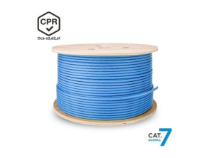 Comprar Bobina de Cabo RJ45 SFTP AWG23 LSZH CPR Dca Aisens A146-0665 Cat.7/ 305m - Azul Bobina de Cabo RJ45 SFTP AWG23 LSZH CPR Dca Aisens A146-0665 Cat.7/ 305m - Azul