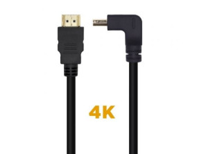 Comprar Cabo HDMI 2.0 4K Aisens A120-0456/ HDMI Macho - HDMI Macho/ 1m - Preto Cabo HDMI 2.0 4K Aisens A120-0456/ HDMI Macho - HDMI Macho/ 1m - Preto