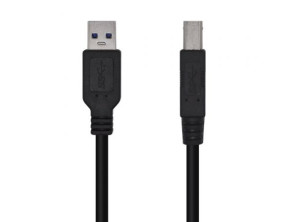 Comprar Cabo USB 3.0 Impressora Aisens A105-0445/ USB Tipo-B Macho - USB Macho/ 5Gbps/ 3m - Preto Cabo USB 3.0 Impressora Aisens A105-0445/ USB Tipo-B Macho - USB Macho/ 5Gbps/ 3m - Preto