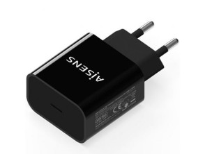 Comprar Carregador de Pared Aisens A110-0538/ 1xUSB Tipo-C PD3.0/ 20W - Preto Carregador de Pared Aisens A110-0538/ 1xUSB Tipo-C PD3.0/ 20W - Preto