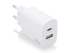 Comprar Carregador de Pared Aisens A110-0754/ 1xUSB Tipo-C/ 1xUSB - 20W Carregador de Pared Aisens A110-0754/ 1xUSB Tipo-C/ 1xUSB - 20W