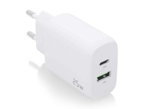 Comprar Carregador de Pared Aisens A110-0758 com 1xUSB Tipo-C e 1xUSB Carregador de Pared Aisens A110-0758 com 1xUSB Tipo-C e 1xUSB