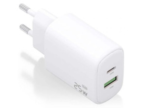 Comprar Carregador de Pared GaN Aisens A110-0911/ 1xUSB Tipo-C/ 1xUSB/ 25W Carregador de Pared GaN Aisens A110-0911/ 1xUSB Tipo-C/ 1xUSB/ 25W