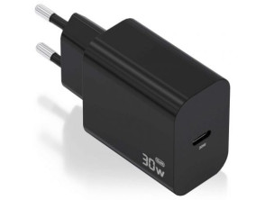 Comprar Carregador de Pared GaN Aisens 30W 1xUSB Tipo-C Carregador de Pared GaN Aisens 30W 1xUSB Tipo-C