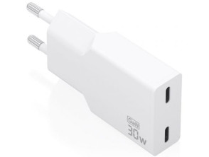 Comprar Carregador de Pared Aisens A110-1003 GaN 30W com 2xUSB Tipo-C Carregador de Pared Aisens A110-1003 GaN 30W com 2xUSB Tipo-C