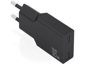 Comprar Carregador de Pared Aisens A110-1006 GaN 30W 2xUSB Tipo-C Carregador de Pared Aisens A110-1006 GaN 30W 2xUSB Tipo-C