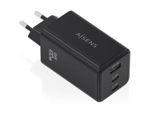 Comprar Carregador de Pared GaN Aisens ASCH-100W3P052-BK com Tecnologia Avançada Carregador de Pared GaN Aisens ASCH-100W3P052-BK com Tecnologia Avançada