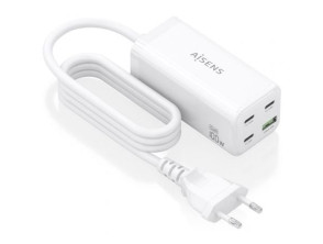 Comprar Carregador Café Aisens GaN ASCH-100W4P053-W com 3xUSB Tipo-C/1xUSB Carregador Café Aisens GaN ASCH-100W4P053-W com 3xUSB Tipo-C/1xUSB