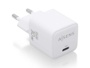 Comprar Carregador de Pared GaN Aisens ASCH-30W1P035-W/ USB Tipo-C Carregador de Pared GaN Aisens ASCH-30W1P035-W/ USB Tipo-C