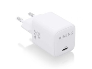 Comprar Carregador de Pared GaN Aisens ASCH-35W1P016-W/ 1xUSB Tipo-C Carregador de Pared GaN Aisens ASCH-35W1P016-W/ 1xUSB Tipo-C