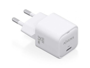 Comprar Carregador de Pared GaN Aisens ASCH-35W1P022-W/ com 1xUSB Tipo-C Carregador de Pared GaN Aisens ASCH-35W1P022-W/ com 1xUSB Tipo-C