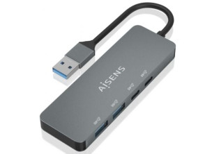 Comprar Hub USB 3.2 Aisens A106-0696/ 2xUSB/ 2xUSB Tipo-C - Gris Hub USB 3.2 Aisens A106-0696/ 2xUSB/ 2xUSB Tipo-C - Gris