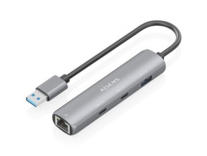 Comprar Hub USB Aisens ASUC-4P036-GR | 2xUSB Tipo-C 1xUSB 1xRJ45 Hub USB Aisens ASUC-4P036-GR | 2xUSB Tipo-C 1xUSB 1xRJ45