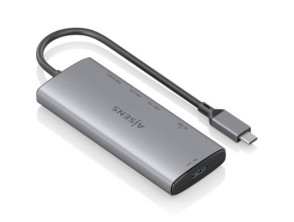 Comprar Docking USB Tipo-C Aisens ASUC-6P029-GR HDMI 4K USB Tipo-C Leitor de Cartões Docking USB Tipo-C Aisens ASUC-6P029-GR HDMI 4K USB Tipo-C Leitor de Cartões