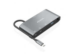 Comprar Docking USB Tipo-C Aisens ASUC-8P010-GR com HDMI 4K VGA USB RJ45 PD Docking USB Tipo-C Aisens ASUC-8P010-GR com HDMI 4K VGA USB RJ45 PD
