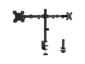 Comprar Suporte de Mesa para 2 Monitores Aisens DT32TSR-279 Giratório e Inclinable Suporte de Mesa para 2 Monitores Aisens DT32TSR-279 Giratório e Inclinable