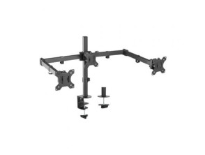Comprar Suporte de Mesa para 3 Monitores Aisens DT27TSR-061/ Giratório/ Inclinable - até 7kg Suporte de Mesa para 3 Monitores Aisens DT27TSR-061/ Giratório/ Inclinable - até 7kg