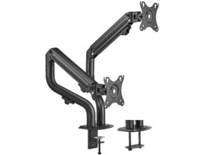 Comprar Suporte de Mesa para 2 Monitores Aisens DT32TSR-141 Giratório Inclinable Suporte de Mesa para 2 Monitores Aisens DT32TSR-141 Giratório Inclinable