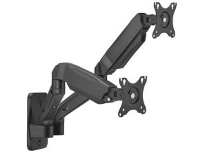 Comprar Suporte de Pared para 2 Monitores ou TV Aisens WT32TSR-225 Giratório Inclinable Suporte de Pared para 2 Monitores ou TV Aisens WT32TSR-225 Giratório Inclinable