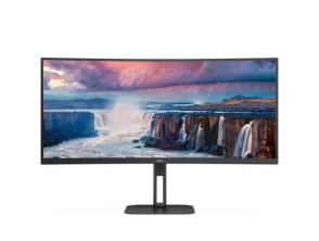 Comprar Monitor Profissional Ultrapanorámico Curvo AOC 34" WQHD Multimedia Monitor Profissional Ultrapanorámico Curvo AOC 34" WQHD Multimedia