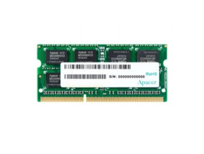 Comprar Memória RAM Apacer 4GB DDR3 1600MHz - SODIMM Memória RAM Apacer 4GB DDR3 1600MHz - SODIMM