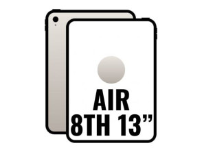 Comprar Apple iPad Air 13" 8th Wi-Fi Cell/ 5G/ M4/ 256GB - Branco Estrela Apple iPad Air 13" 8th Wi-Fi Cell/ 5G/ M4/ 256GB - Branco Estrela