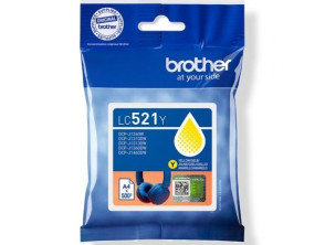 Comprar Cartucho de Tinta Brother LC521 Y Cartucho de Tinta Brother LC521 Y