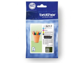 Comprar Cartucho de Tinta Brother LC3217VAL Multipack - Preto, Cian, Magenta Cartucho de Tinta Brother LC3217VAL Multipack - Preto, Cian, Magenta