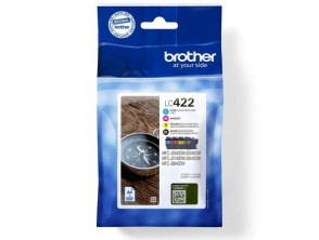 Comprar Cartucho de Tinta Brother LC422VAL Multipack em Cian, Magenta e Amarelo Cartucho de Tinta Brother LC422VAL Multipack em Cian, Magenta e Amarelo