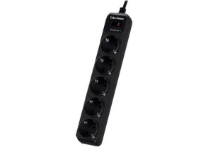 Comprar Tomas de corrente Regleta Cyberpower B0520SC0-DE com interruptor e Cabo de 1.8m Tomas de corrente Regleta Cyberpower B0520SC0-DE com interruptor e Cabo de 1.8m