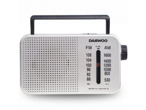 Comprar Radio Portátil Daewoo DW1122 - Prata Radio Portátil Daewoo DW1122 - Prata