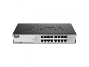 Switch D-Link 16 Portos Ethernet