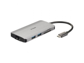 Comprar D-LINK DOCKING S USB-C 8 EN 1 HDMI/ETHERNET/LECTOR TARJETAS/SUMINISTRO ELECTRICO - Gris D-LINK DOCKING S USB-C 8 EN 1 HDMI/ETHERNET/LECTOR TARJETAS/SUMINISTRO ELECTRICO - Gris