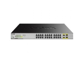 Comprar D-LINK SWITCH 24 PUERTOS 10/100/1Gbit RACK PoE - SFP D-LINK SWITCH 24 PUERTOS 10/100/1Gbit RACK PoE - SFP