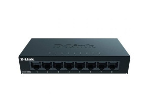 Comprar D-LINK SWITCH 8 PUERTOS 10/100/1Gbit METALICO - 1000 D-LINK SWITCH 8 PUERTOS 10/100/1Gbit METALICO - 1000