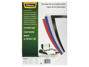 Comprar Capas de Polipropileno Fellowes A4 500 Micras - 100 unidades Capas de Polipropileno Fellowes A4 500 Micras - 100 unidades
