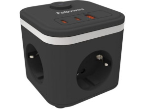 Comprar Regleta com Interruptor Fellowes/ 3 Tomas de corrente/ 1 USB - 2 USB Tipo-C/ Cabo 2m Regleta com Interruptor Fellowes/ 3 Tomas de corrente/ 1 USB - 2 USB Tipo-C/ Cabo 2m