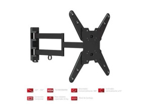 Suporte de Pared Orientável/ Inclinable Fonestar STV-683N para TV de 23-55" - até 35kg