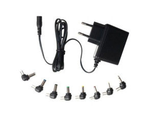 Comprar Carregador Fonestar AD-520F 10W CA/CC com 8 Conectores Carregador Fonestar AD-520F 10W CA/CC com 8 Conectores